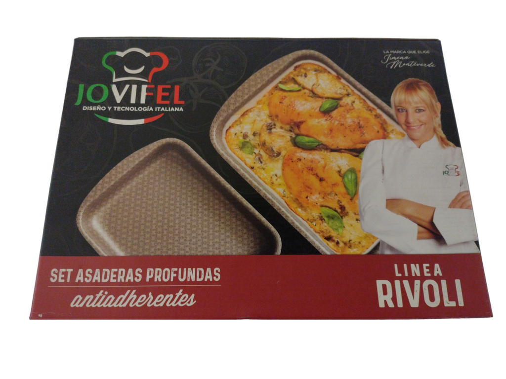 SET ASADERAS PROFUNDA  "LINEA RIVOLI"