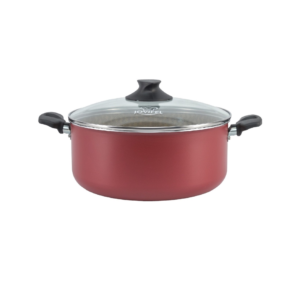 CACEROLA ANTIAD BORDO 24 CM C/ASAS "LINEA RIVOLI"