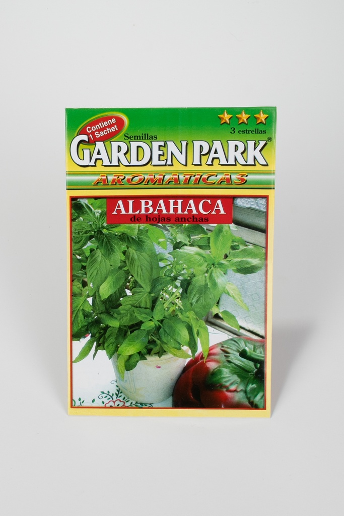 SEMILLAS AROMATICAS INDIVIDUAL - ALBAHACA