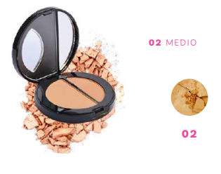 POLVO + RUBOR COMPACTA TONO 2