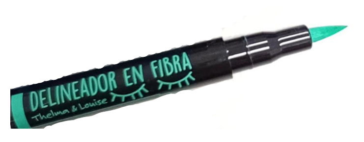 DELINEADOR EN FIBRA  TONO TURQUESA