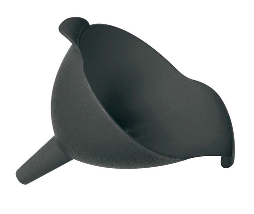 [1715] EMBUDO Ø 8 CM -- NEGRO