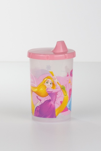 [1723] VASOS TAPA TOMADORA -- PRINCESAS