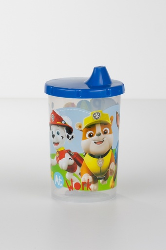 [1733] VASOS TAPA TOMADORA -- PAW PATROL