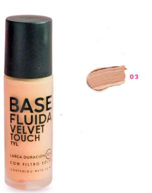 [1781] BASE FLUIDA VELVET TOUCH TONO 3