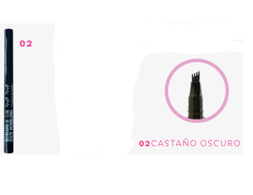 [1815] DELINEADOR DE CEJAS EFEC MICROBLANDING TONO 2 CASTALO OSCURO