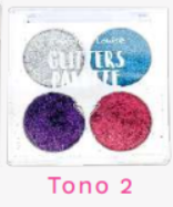 [1863] GLITTERS PALLETE 4 TONOS PALETA 02