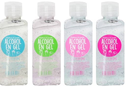 [1887] ALCOHOL EN GEL MANITOS SIN PERFUME 60ml sin elección de color