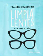 [1893] TOALLITAS LIMPIA LENTES TURQUESA 1 paño