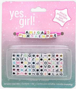 [1912] FASHION SET LETRAS YES GIRL