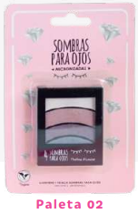 [1920] CUARTETO DE SOMBRA EN BLISTER PALETA 02