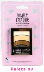 [1921] CUARTETO DE SOMBRAS EN BLISTER PALETA 03