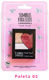 [1925] TRIO DE SOMBRAS EN BLISTER CORAZON PALETA 02